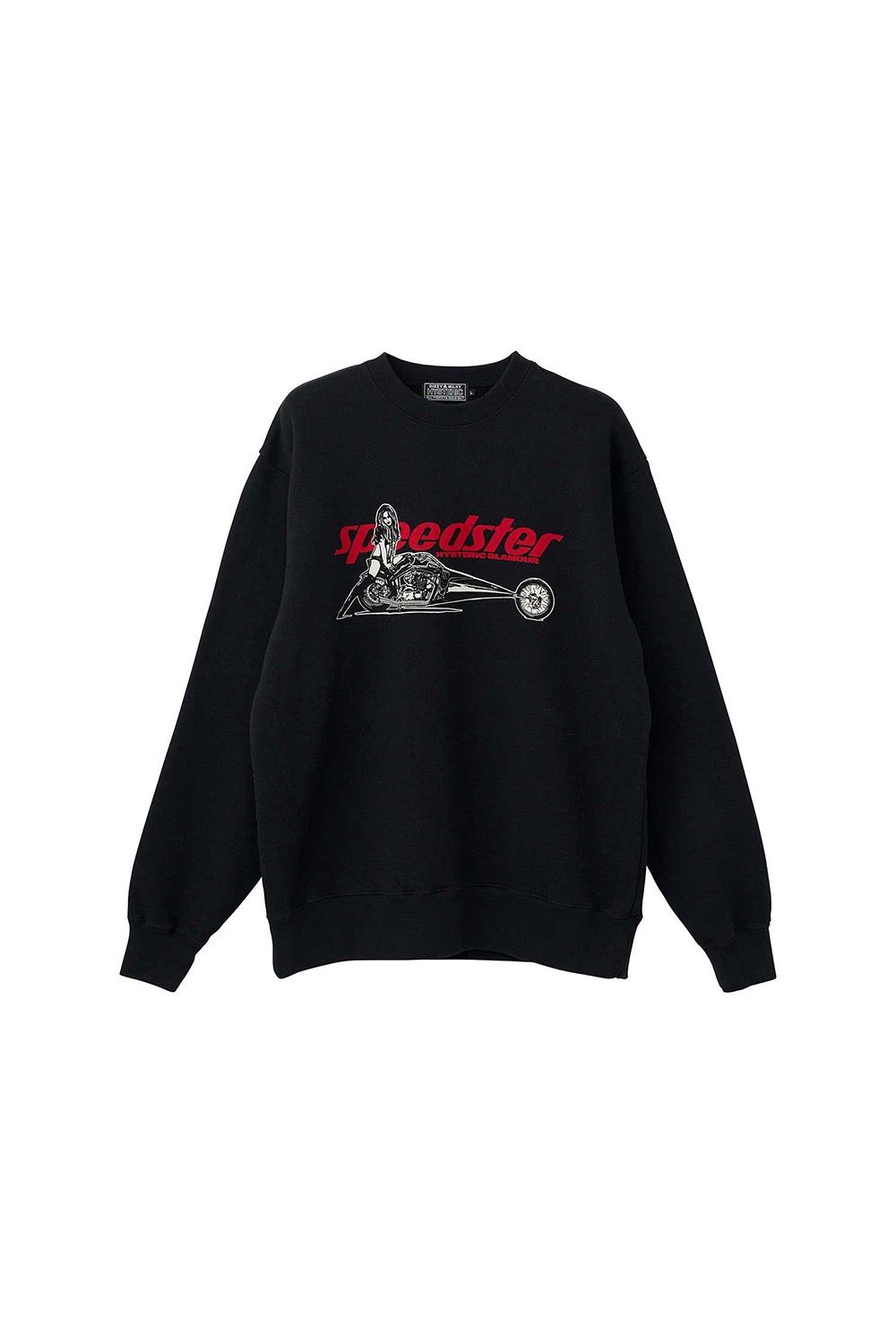 HYSTERIC GLAMOUR - SPEEDSTER スウェット / ブラック | Tempt