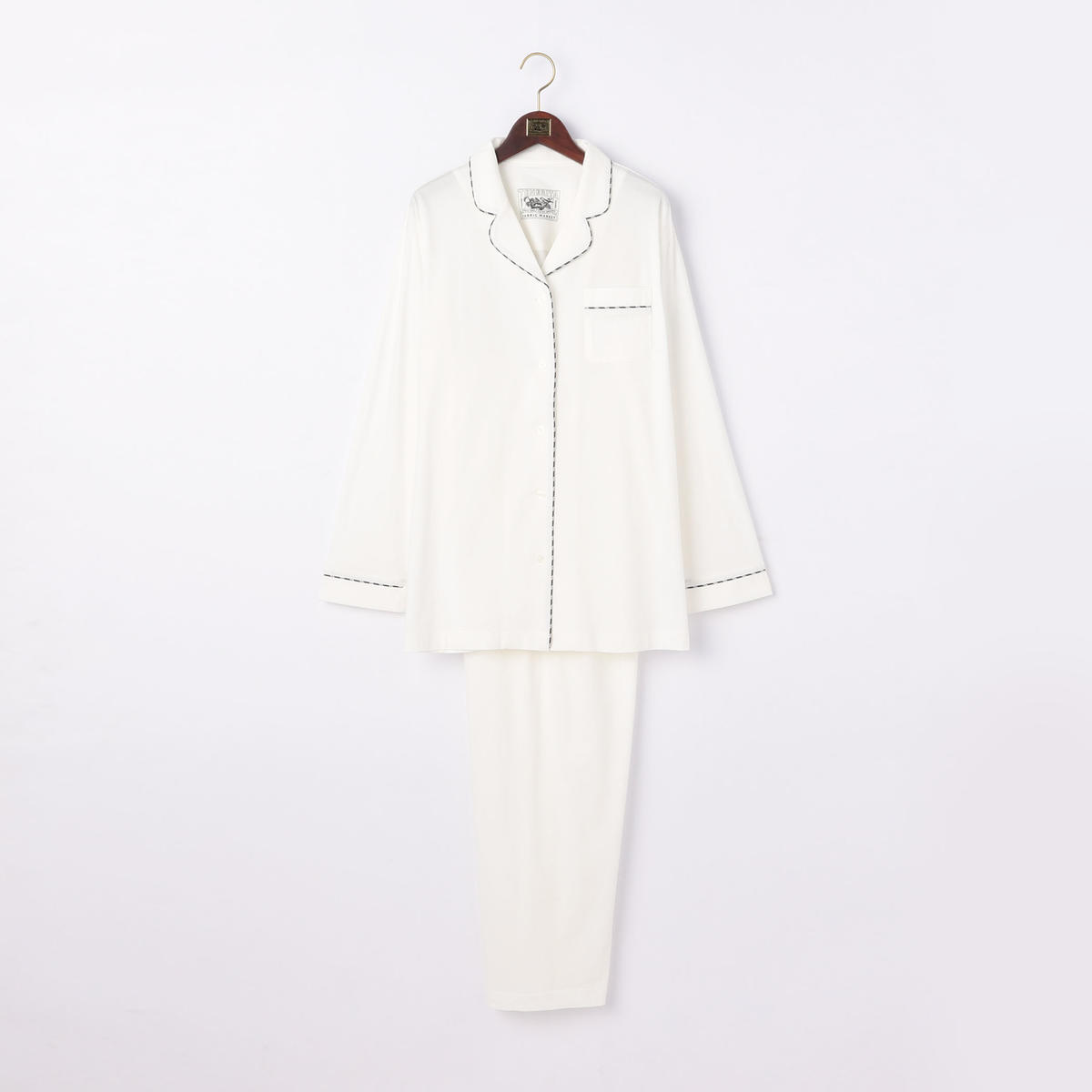 80/2 プレーンジャージレディースパジャマ(36(S) ネイビー): ウェア