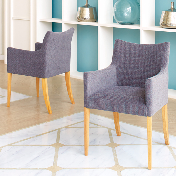 ミハリカ2型 木製椅子 チェリー（CHERRY）｜店舗家具ピースワーク