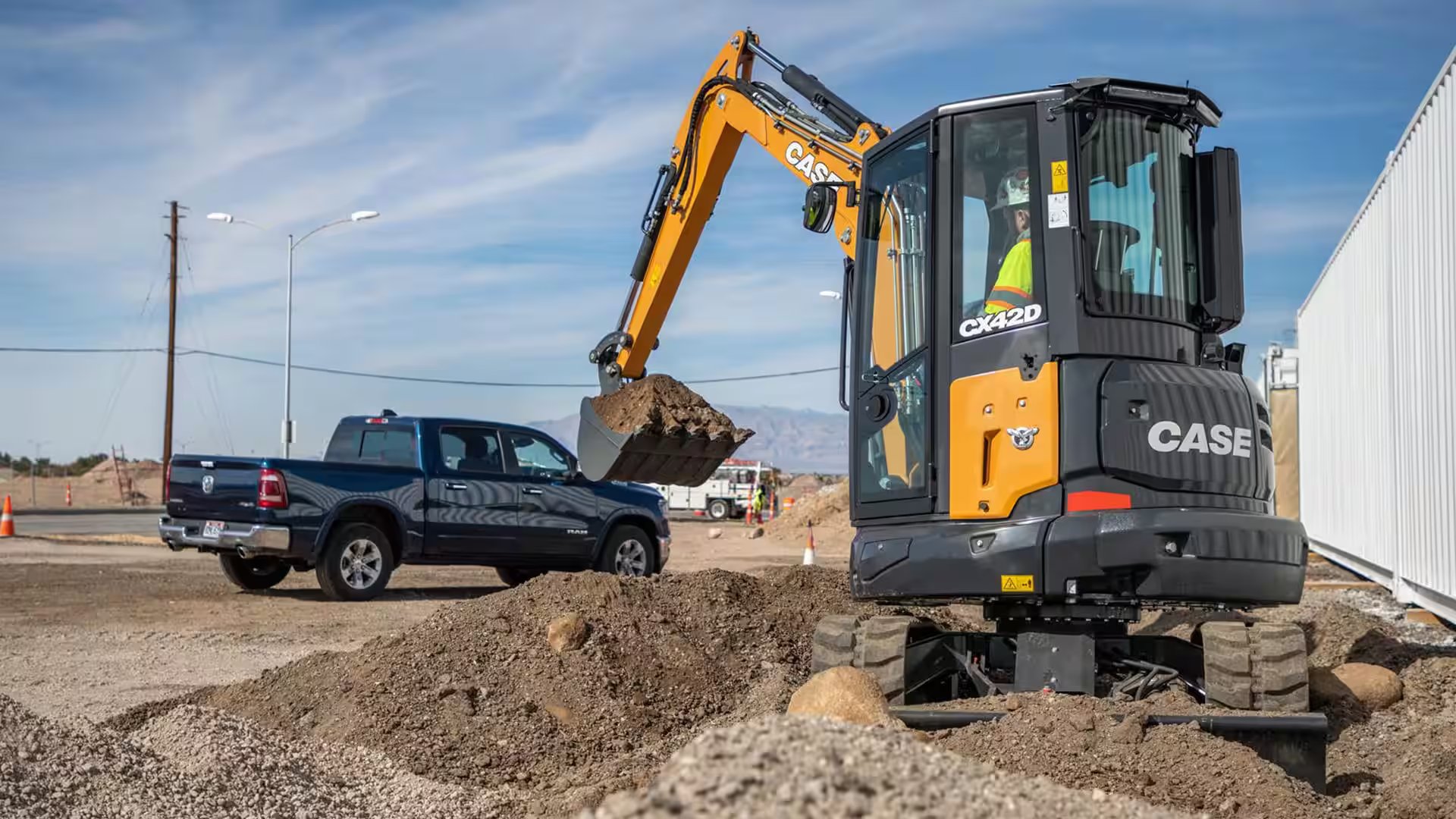 MINI EXCAVATOR CX42D | Construction CASE | Terapro