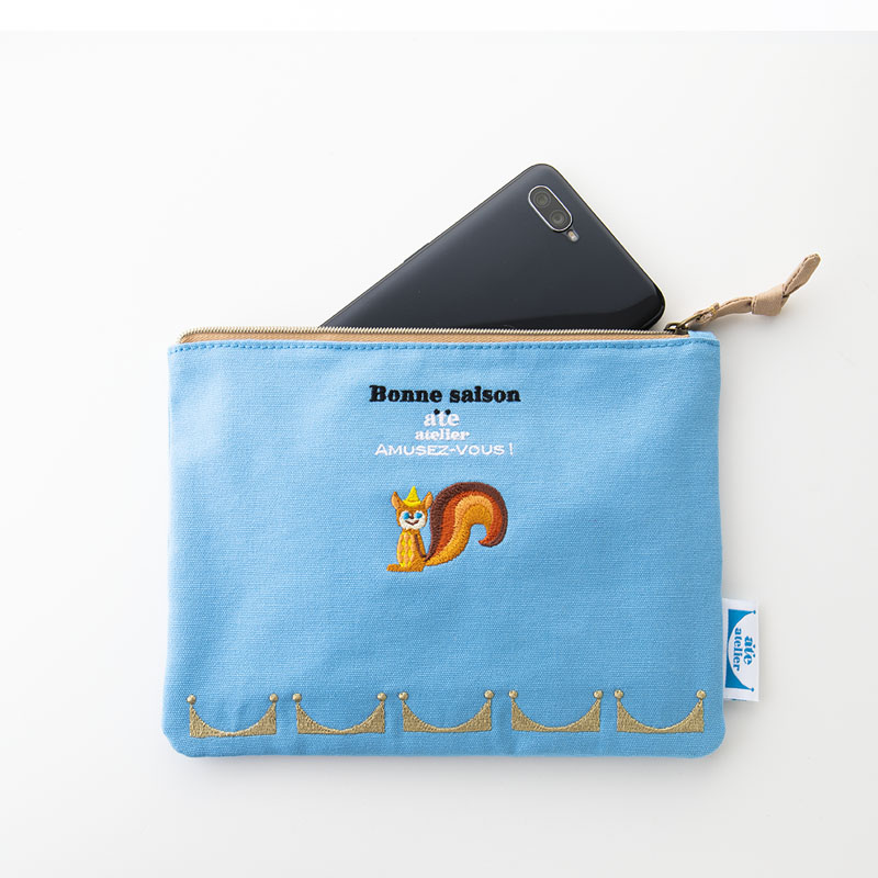 フラットポーチ | Tesoro Mio