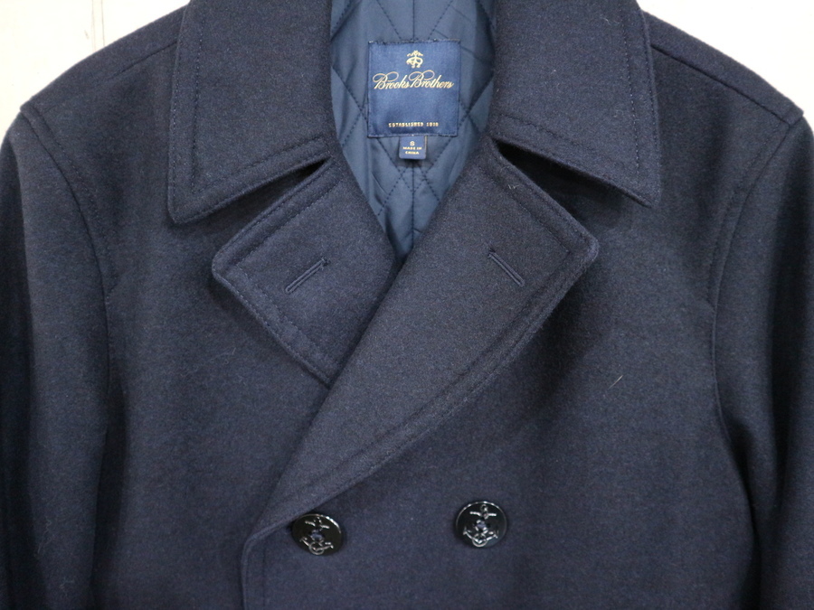BROOKS BROTHERS /ブルックスブラザーズ】ウールメルトンPコ－トが入荷