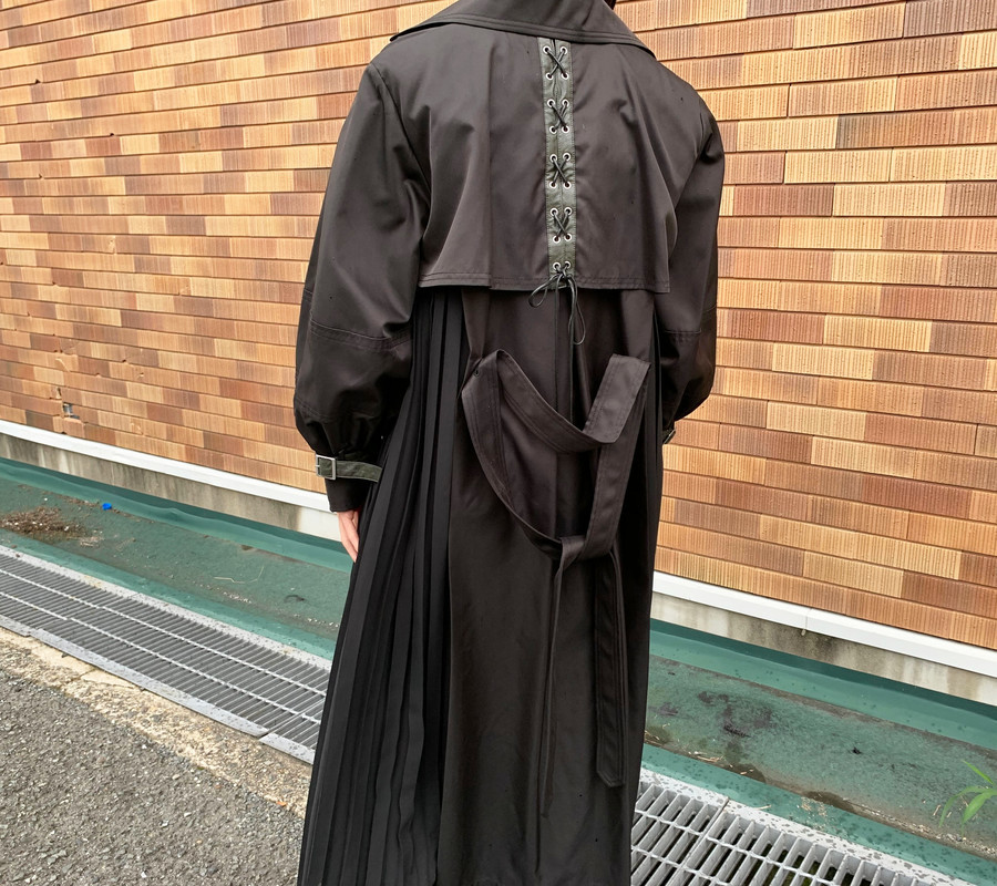 AMERI(アメリ)19AW即完BALLOON SLEEVE PLEATS TRENCH入荷！[2020.07.29