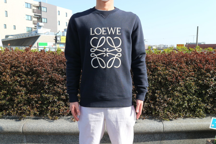 ブラック（黒）系 LOEWE(ロエベ) スウェット・トレーナー(メンズ