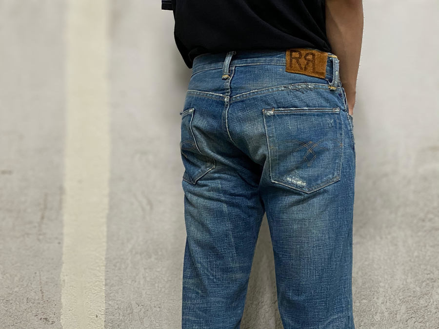 RRL/ダブルアールエル】よりヴィンテージリペア加工デニムパンツ入荷