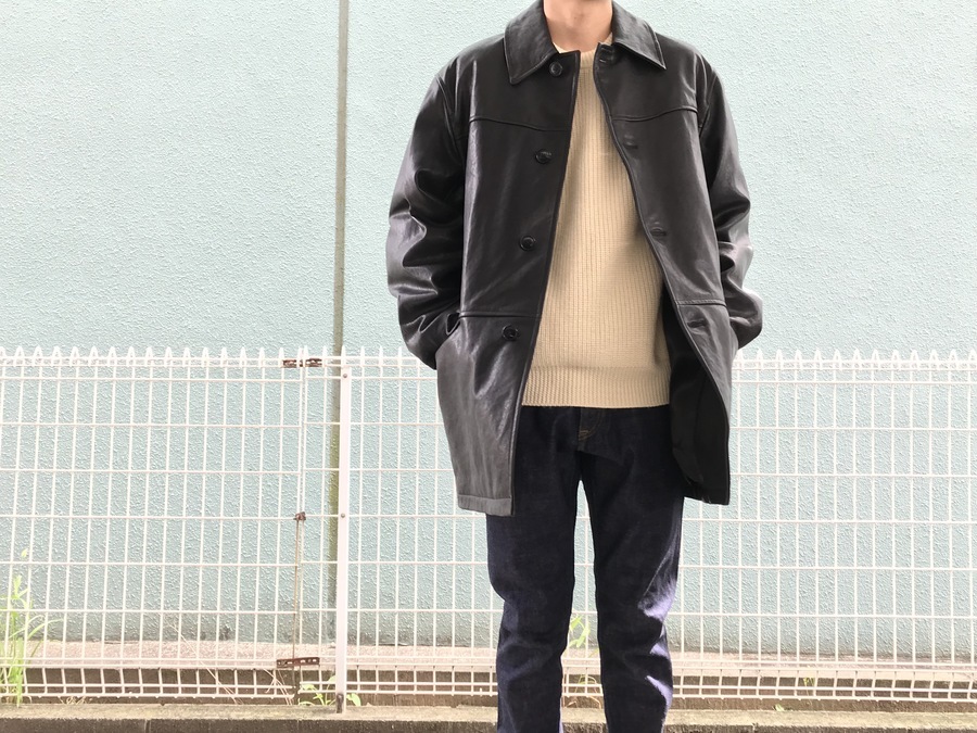 COMOLI／コモリ】ラムレザーコート買取入荷[2021.09.30発行]｜トレ