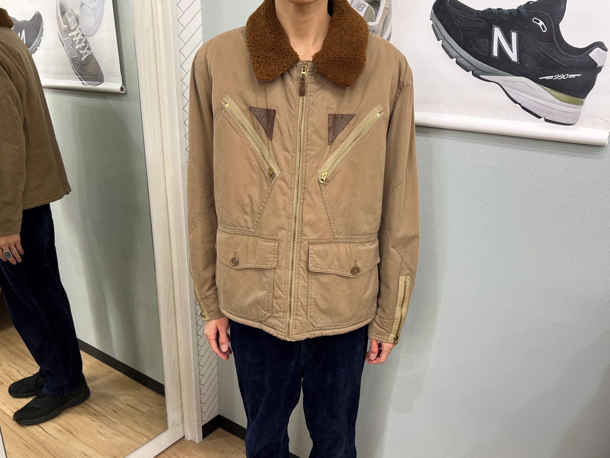 インポートブランド【RRL /ダブルアールエル】よりA-2 マーシャル