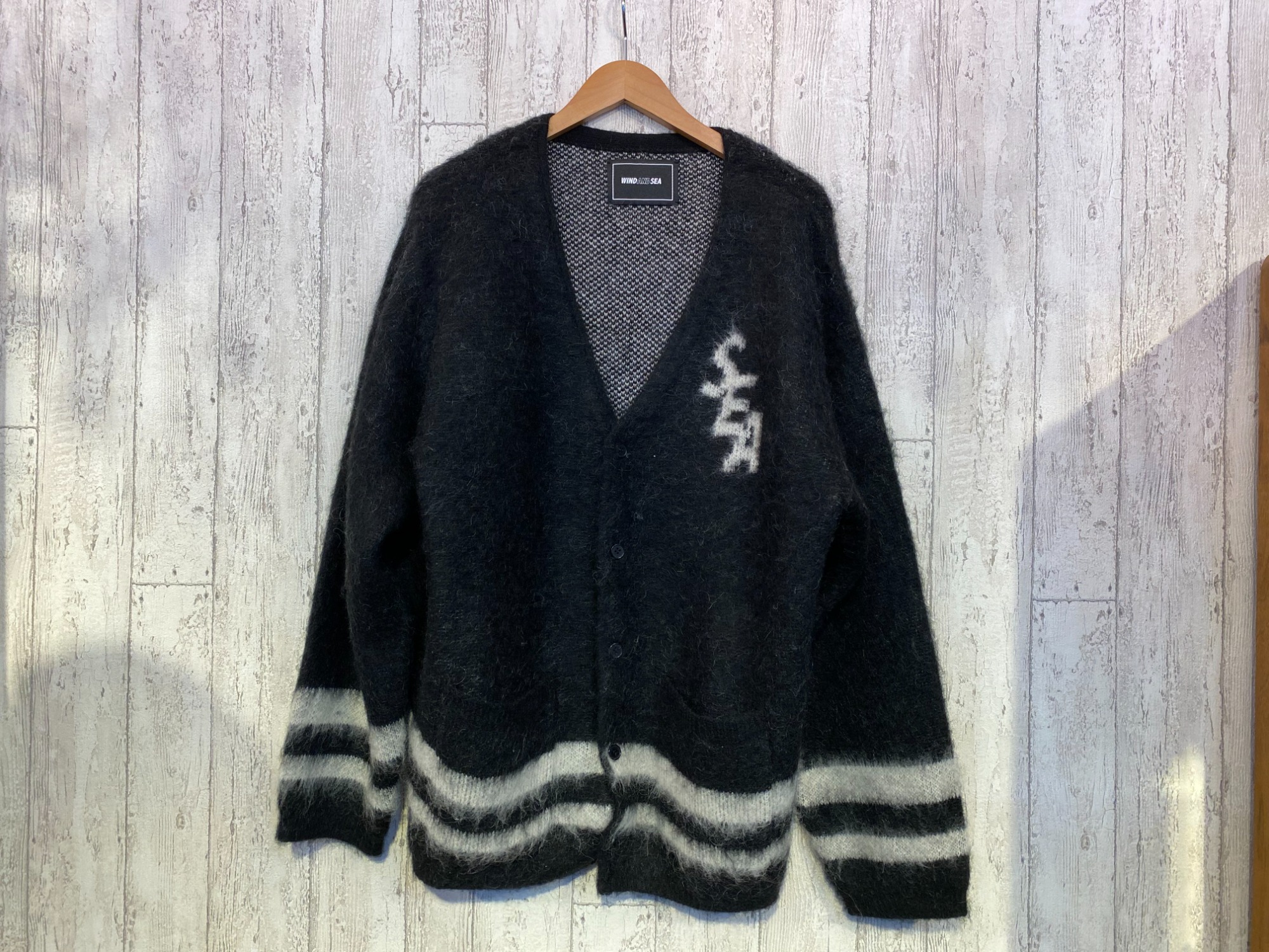 WIND AND SEA/ウィンダンシー】からモヘアカーディガンが買取入荷致し