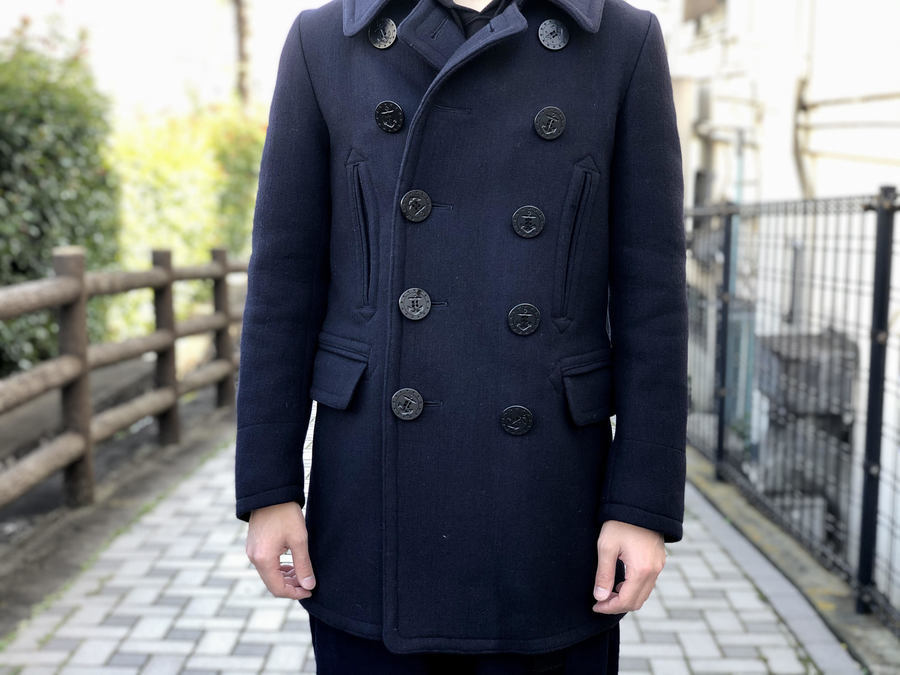 Rags McGREGOR/ラグスマックレガー】より10BUTTONS PEA COATが買い取り