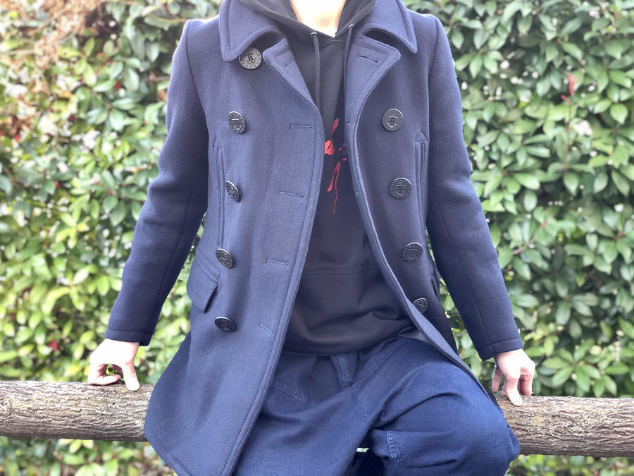 Rags McGREGOR/ラグスマックレガー】より10BUTTONS PEA COATが買い取り