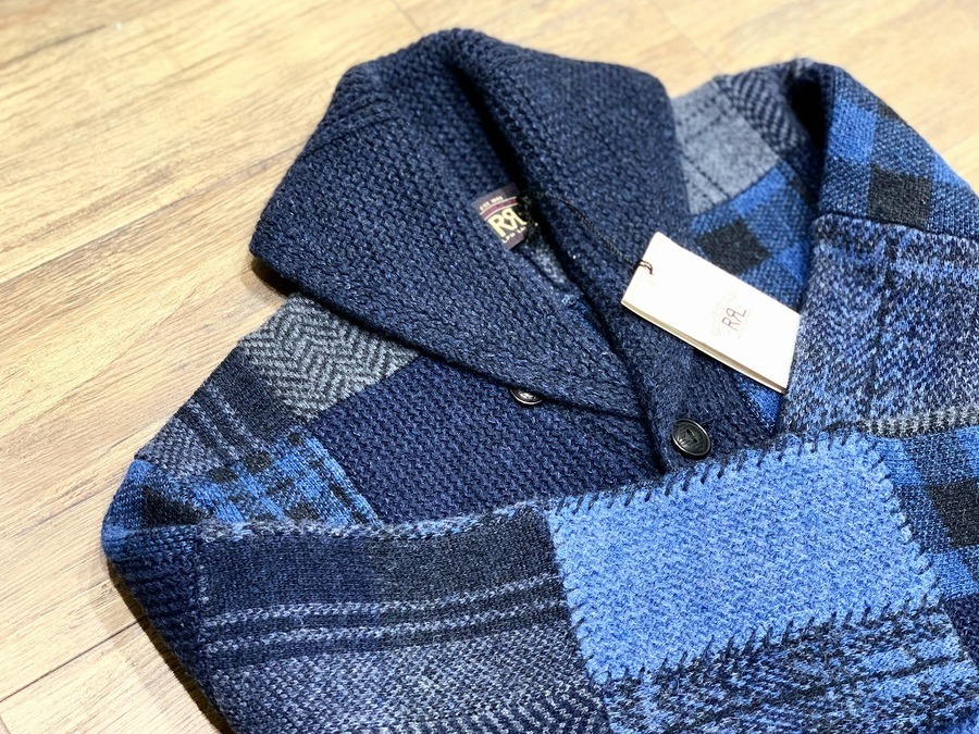 未使用入荷】RRL（ダブルアールエル）からパッチワークショールカラー