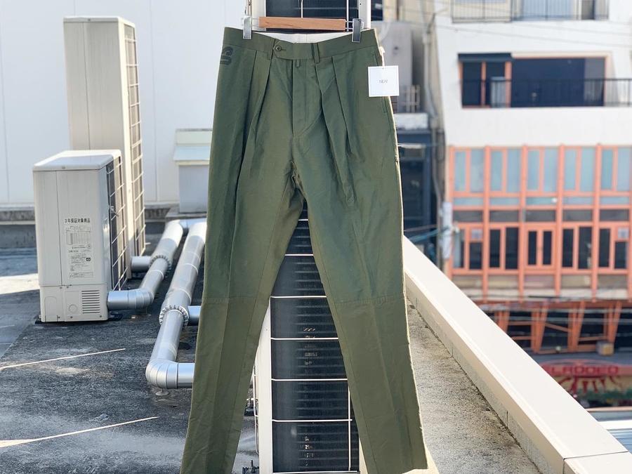 NEAT/ニート】パンツ専業ブランドから、Hopsack Wide/USA TROUSERS