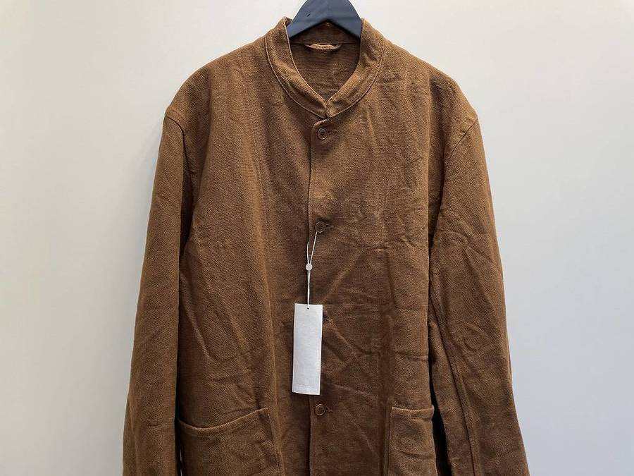 COMOLI/コモリ】21SS・ヘンプダック スタンドカラージャケット買取入荷