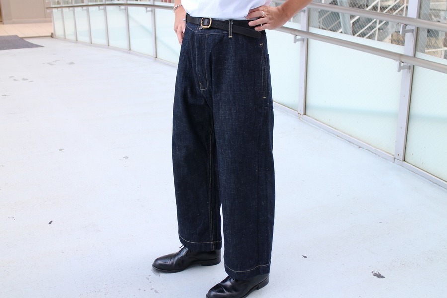 STUDIO NICHOLSON/スタジオニコルソン】よりセルヴィッチワイドデニム