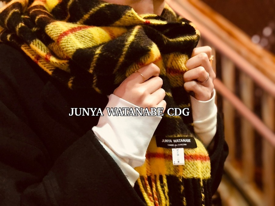 JUNYA WATANABE CDG/ジュンヤワタナベコムデギャルソンよりマフラーの