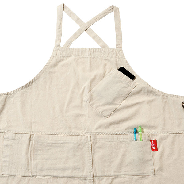 HARVEST メーカーズ ワークエプロン ナチュラル MAKER'S WORK APRON