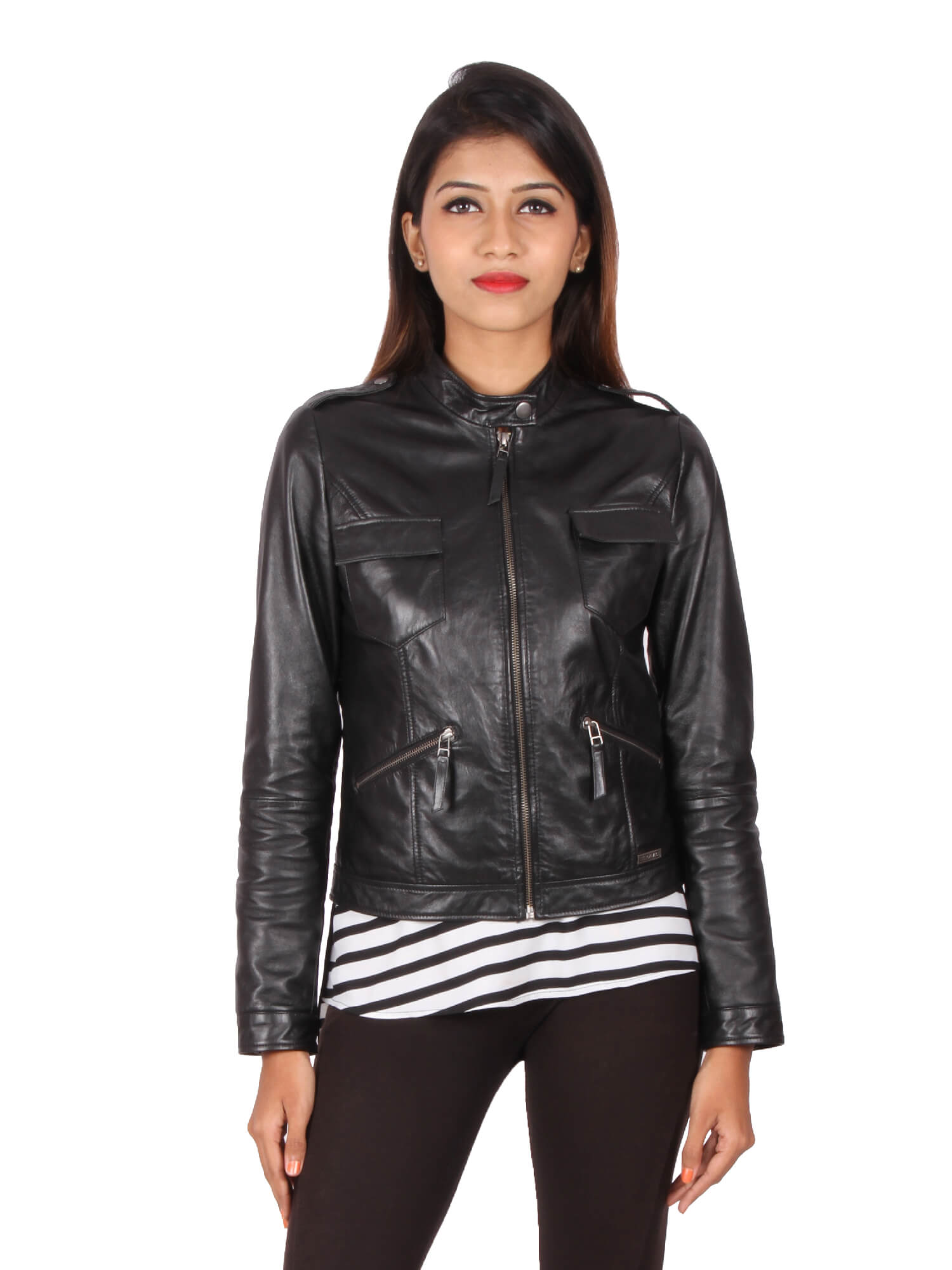 Theo&Ash - Buy Leather Jackets for Women | Black Leather Jackets