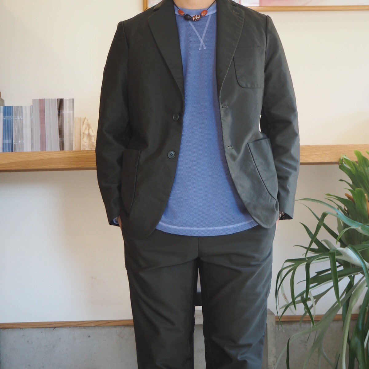 2色展開】-NECESSARY or UNNECESSARY-MOLESKIN JACKET - the LOCAL STORE