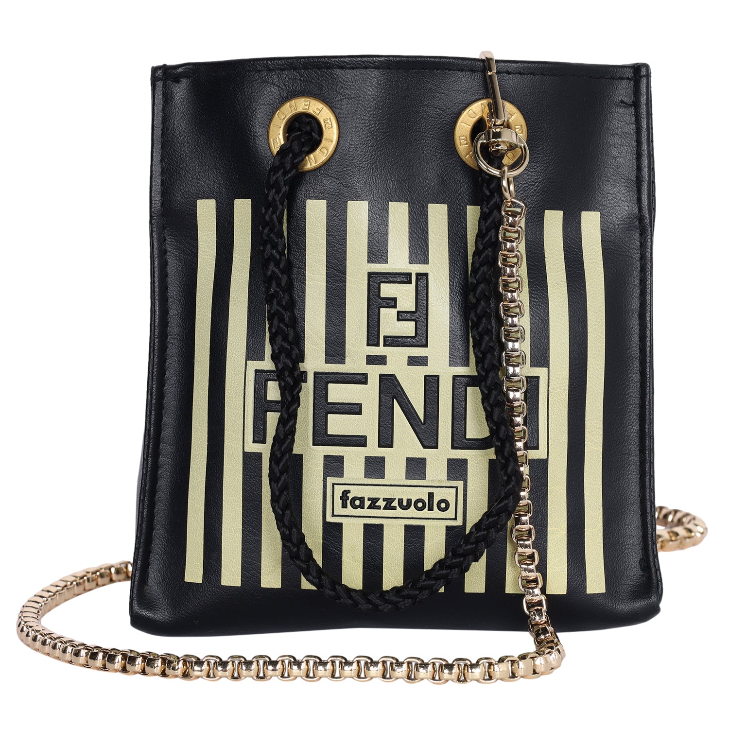 Fendi Fazzuolo Mini Satchel – The Lady Bag