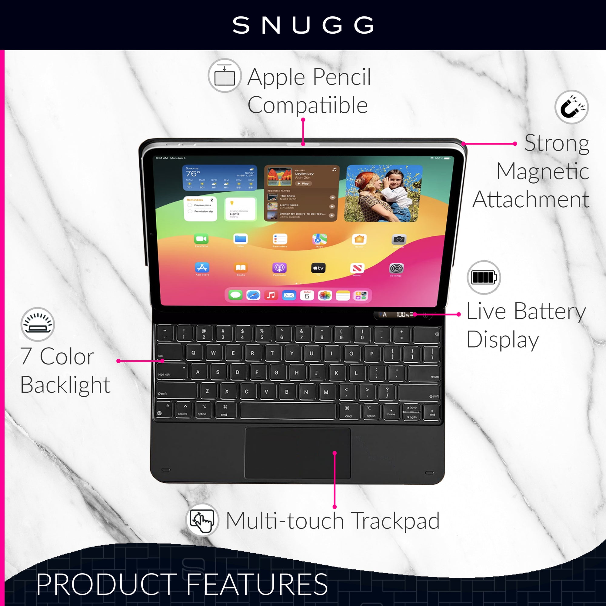iPad Pro 11 Magic Keyboard - Snugg.com