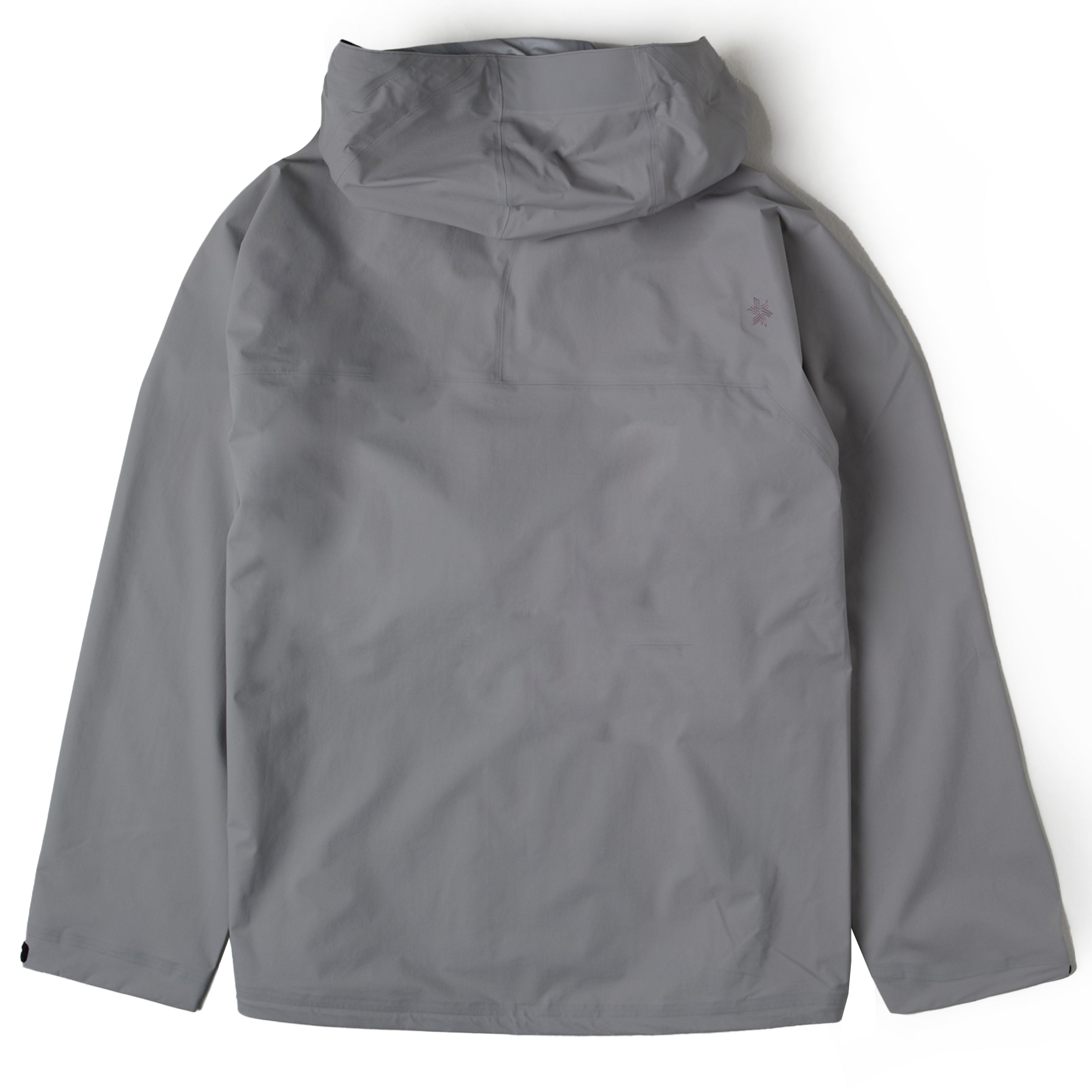 Goldwin PERTEX SHIELD AIR Mountaineering Pullover Snow Gray | The