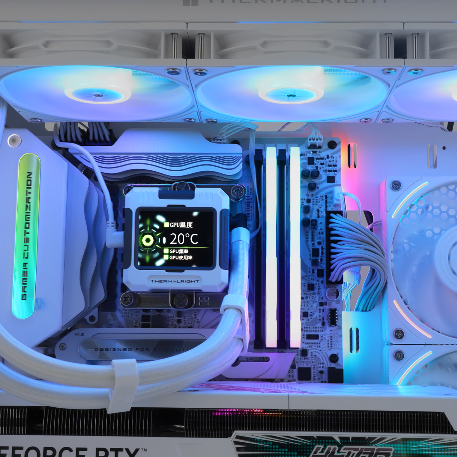 Frozen Warframe 360 WHITE ARGB – Thermalright