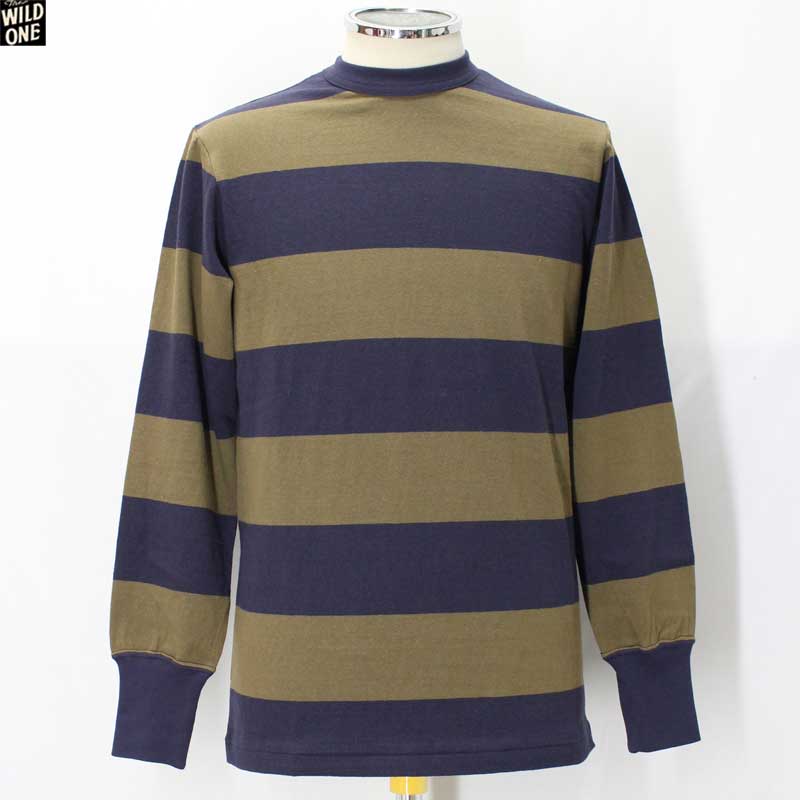 フリーホイーラーズ【ホリゾンタルストライプ（太ボーダー）長袖T