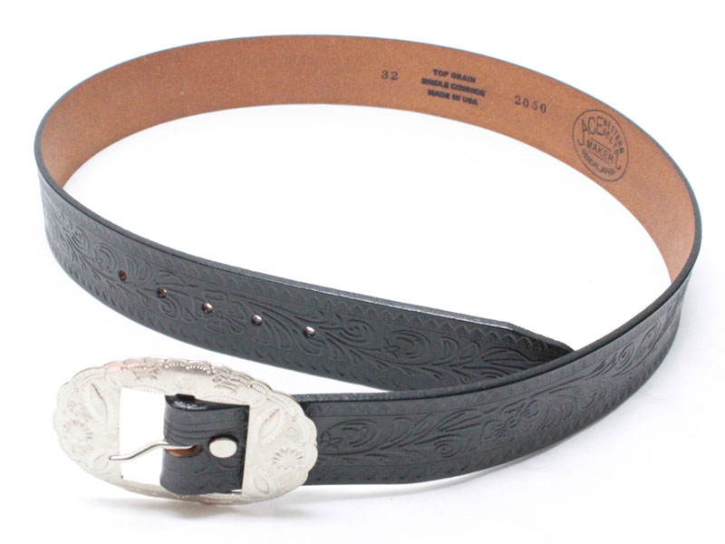 ACE WESTERN BELTS 【Style No. 900C EARLY ＜BLACK＞】 エース