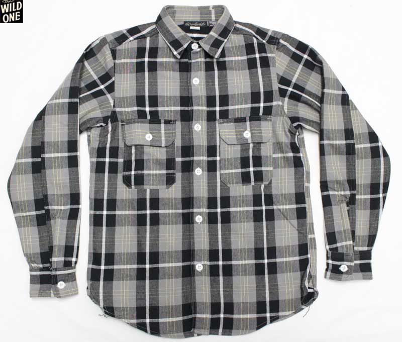 フリーホイーラーズ 【エディ】 裏起毛ネルシャツ FREEWHEELERS