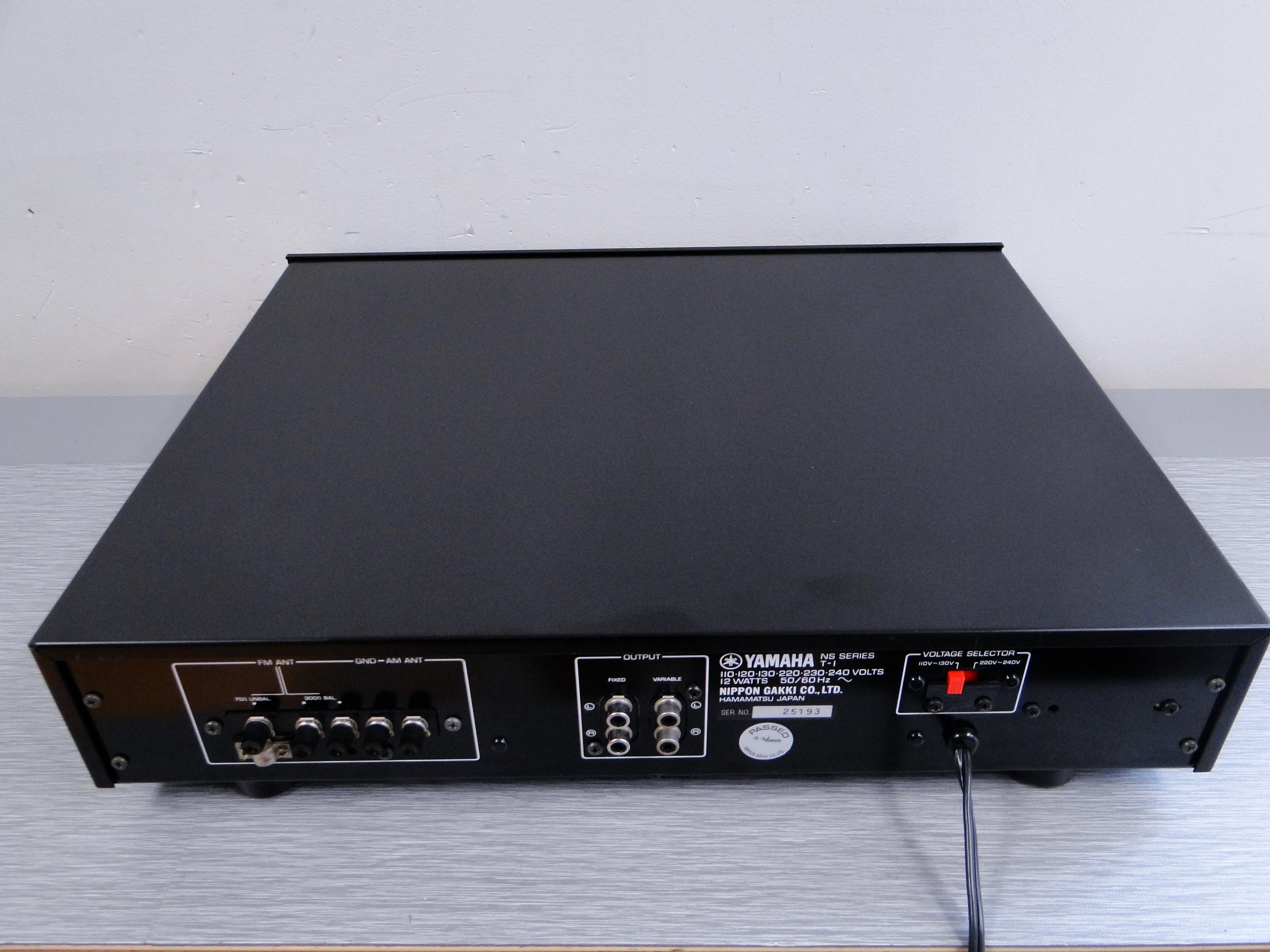 Yamaha T-1 Natural Sound Stereo Tuner (1978-81) – The Turntable Store