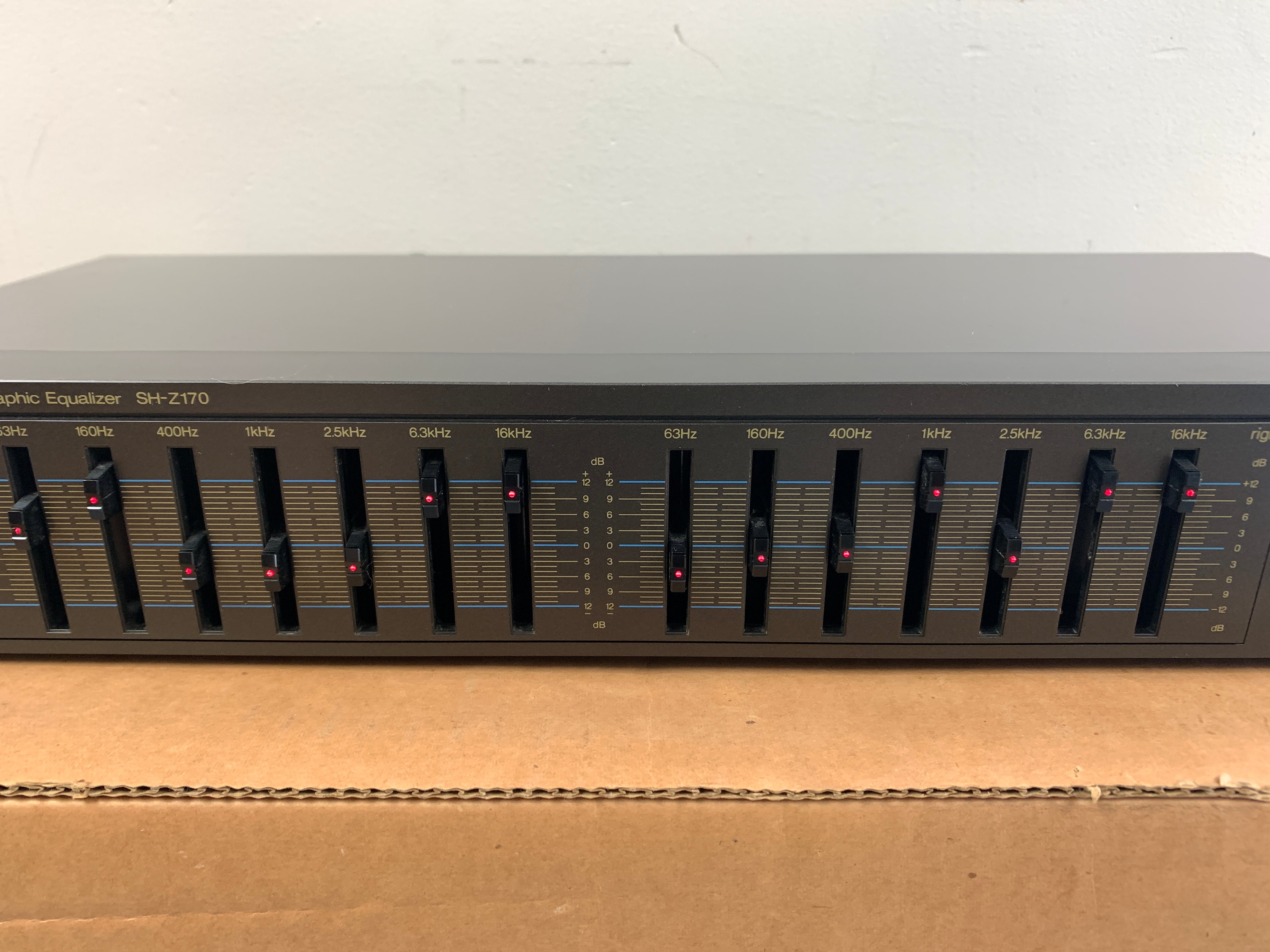 Technics SH-Z170 Stereo Graphic Equalizer * Box – The Turntable Store