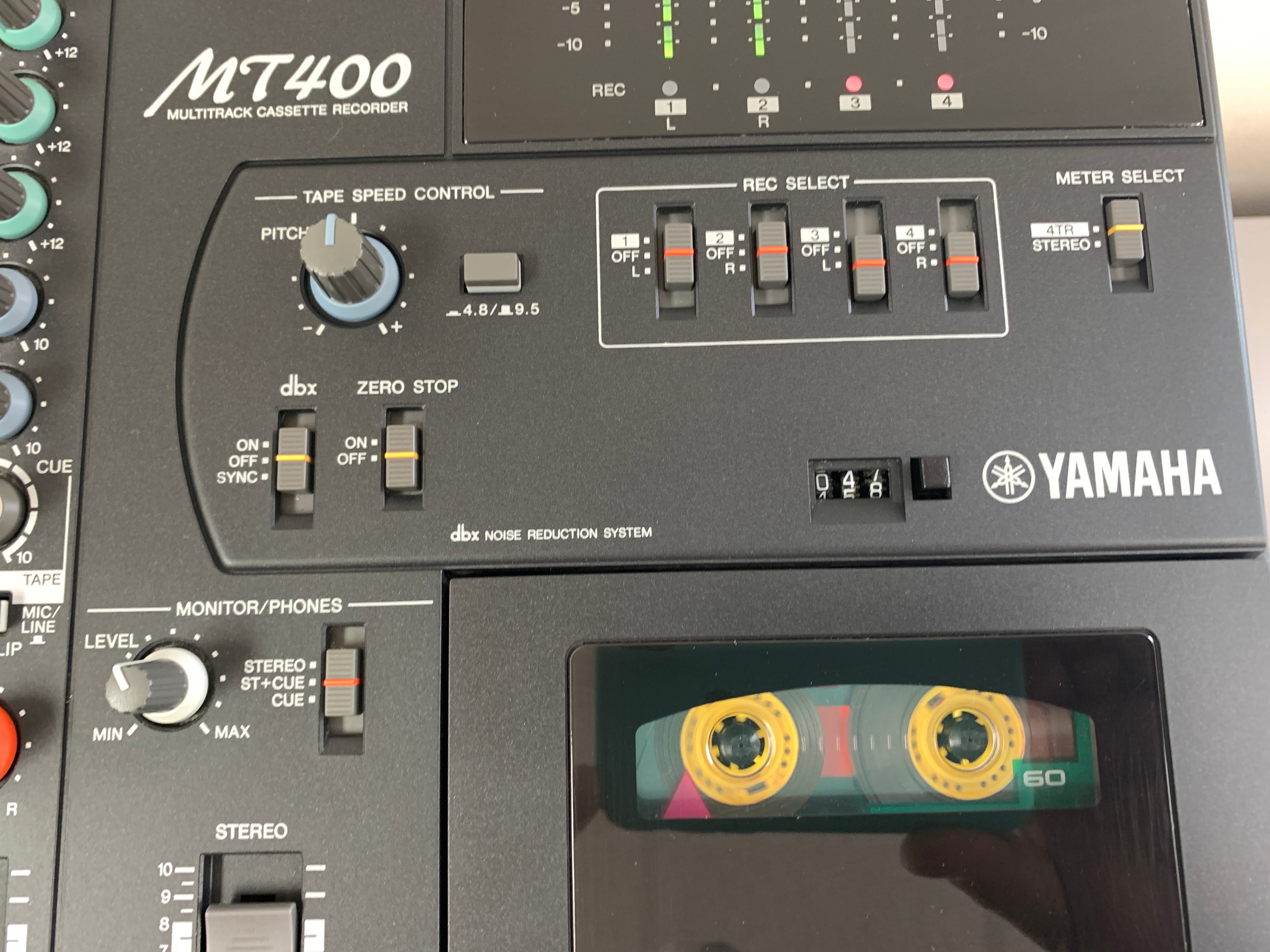 Yamaha MT400 Multitrack Cassette Recorder – The Turntable Store
