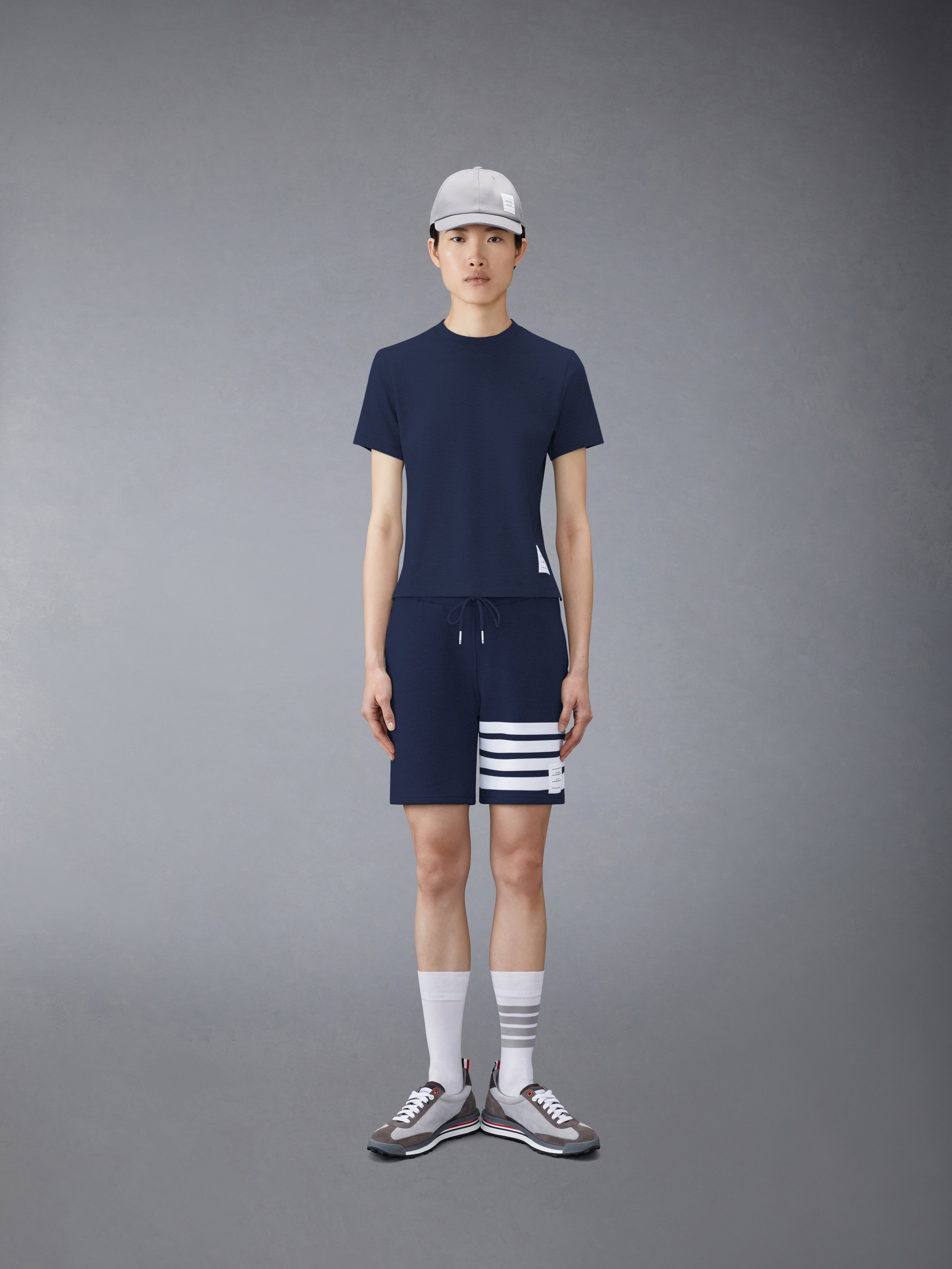 Classic Loopback 4 Bar Shorts | Thom Browne