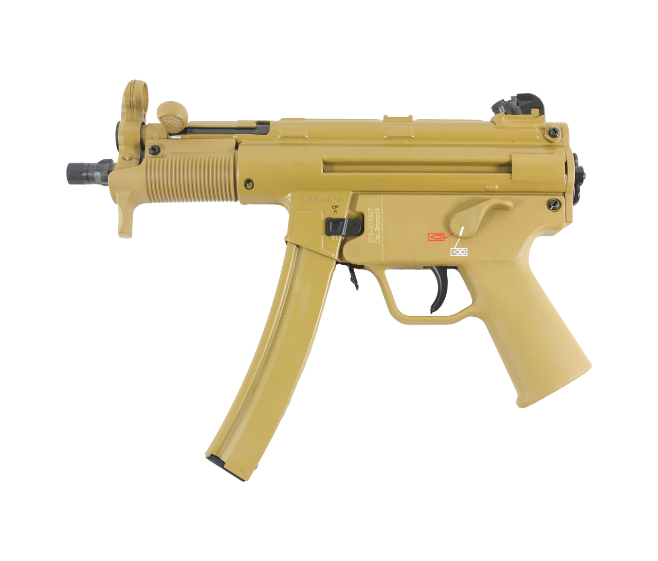 H&K SP5K-PDW 9MM 5.83 30RD RAL8000 (FDE)