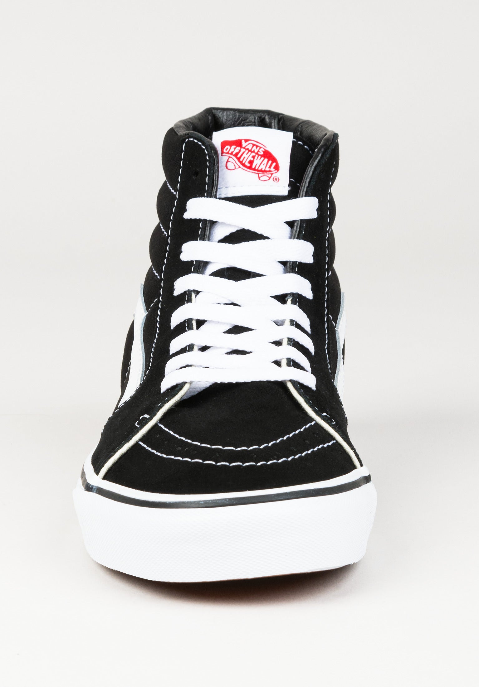 Sk8-Hi Vans Mens Shoes in black-black-white for men – TITUS