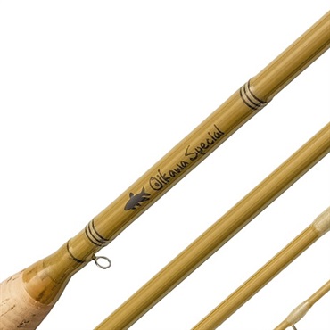 コロン】丸竹フライロッド7.9ft #1,2 2pc オイカワ 丸竹フライロッド