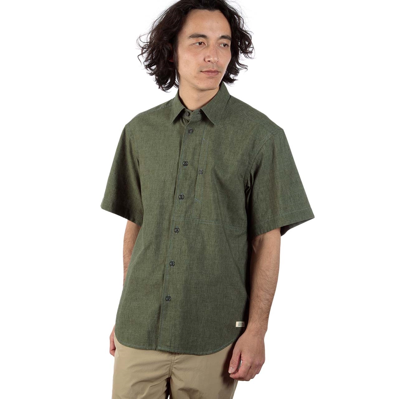 クールマックスシャンブレーシャツS/S (Men's) | Foxfire ブランド公式