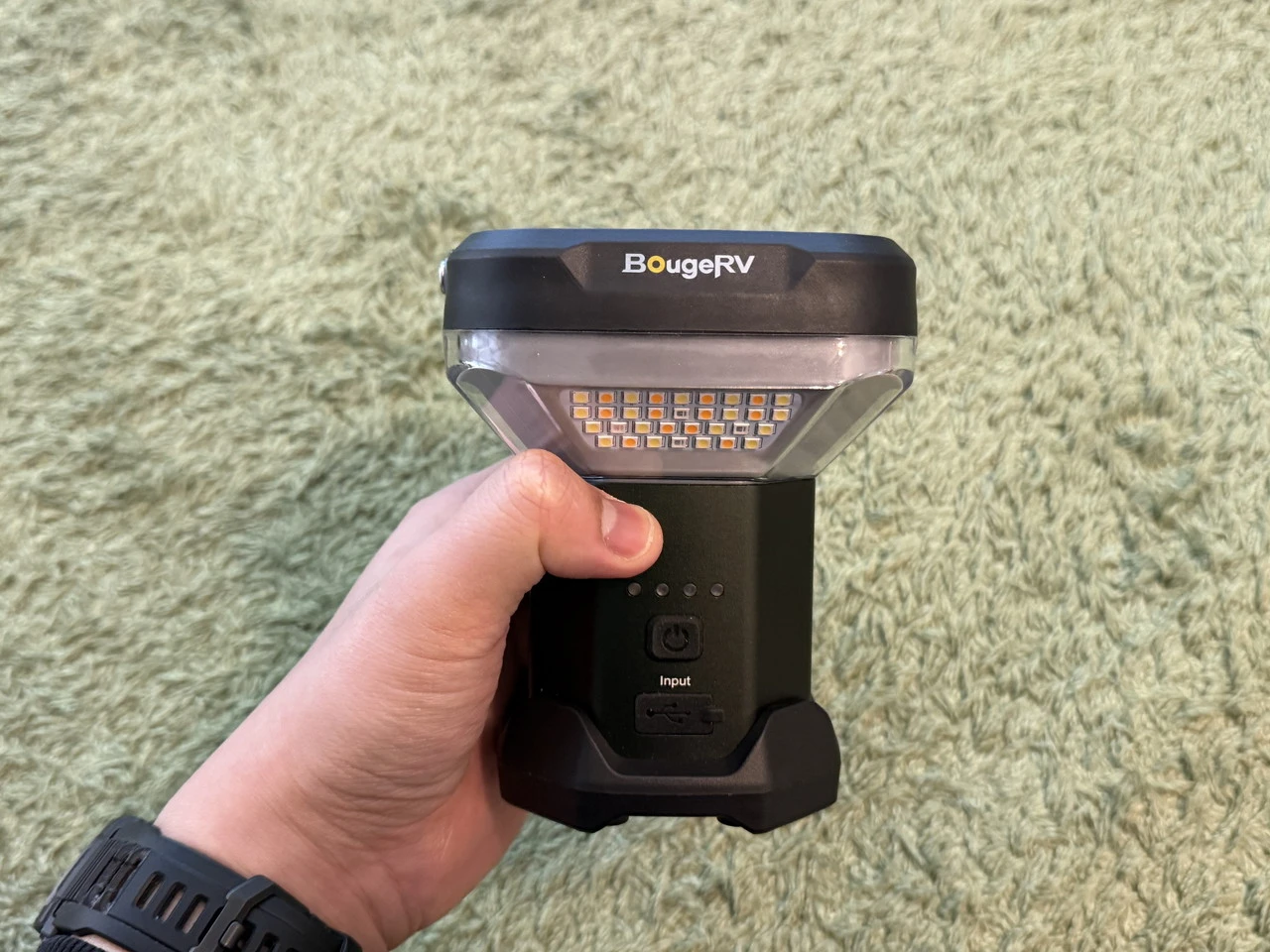 BougeRV CL03 実機レビュー！3200lm高輝度＆多機能＆三脚付き最強