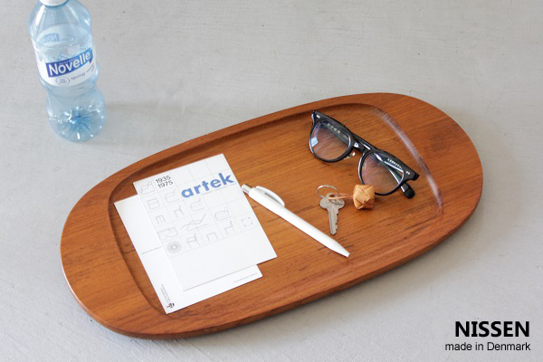 北欧ビンテージ トレー Nissen トレー/オーバル型