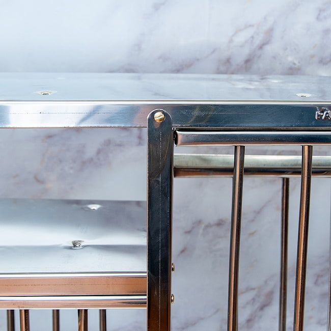 インディアンキッチンラック 食器棚 【大】 高さ：79.5cm程度 横幅