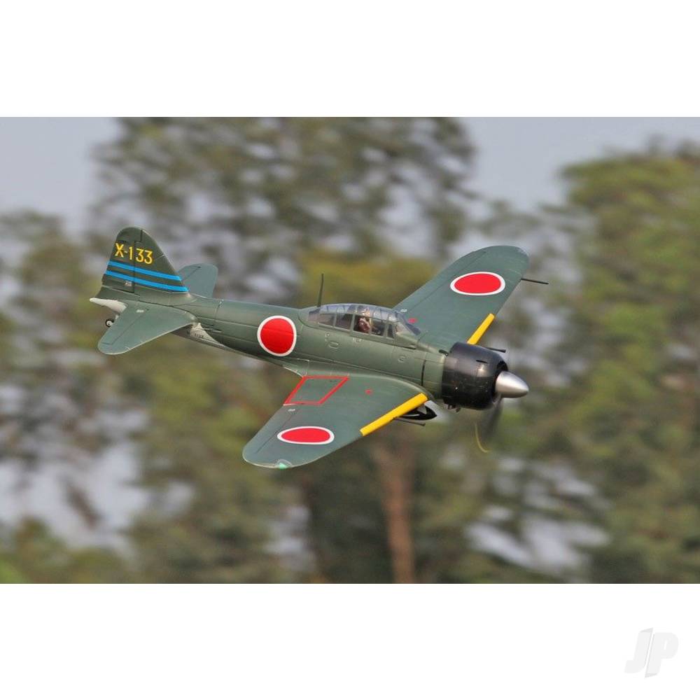 FMS 1400Mm A6M3 Zero PNP Green FMS033PGN - TJD Models