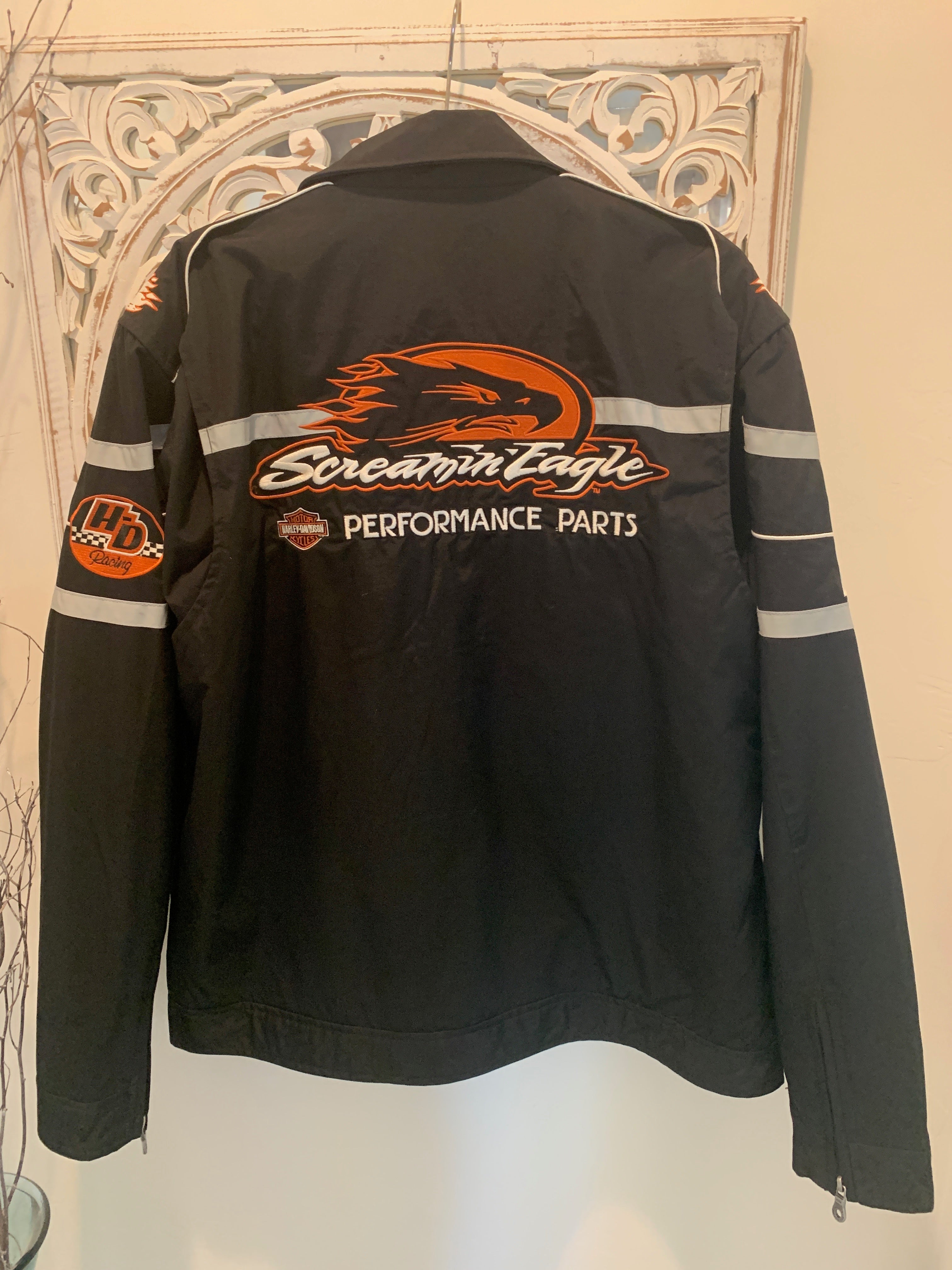 Harley-Davidson Mens XL Black Bird Jacket. 98298-08VM – True Love