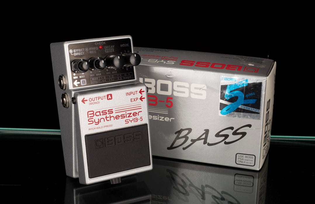 Used Boss SYB-5 Bass Synthesizer Pedal With Box — Truetone Music