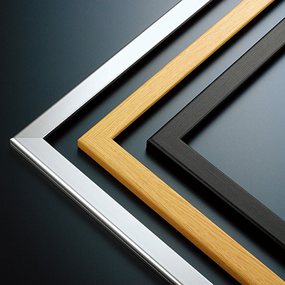 フレーム／看板枠／展張金具】ディスプレイフレーム 533KK 1800×900(板