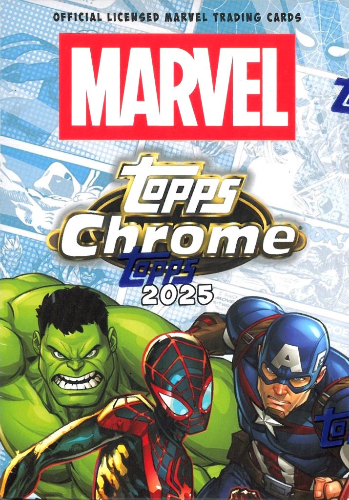 製品情報】2025 TOPPS MARVEL COMICS CHROME VALUE BOX | Trading Card