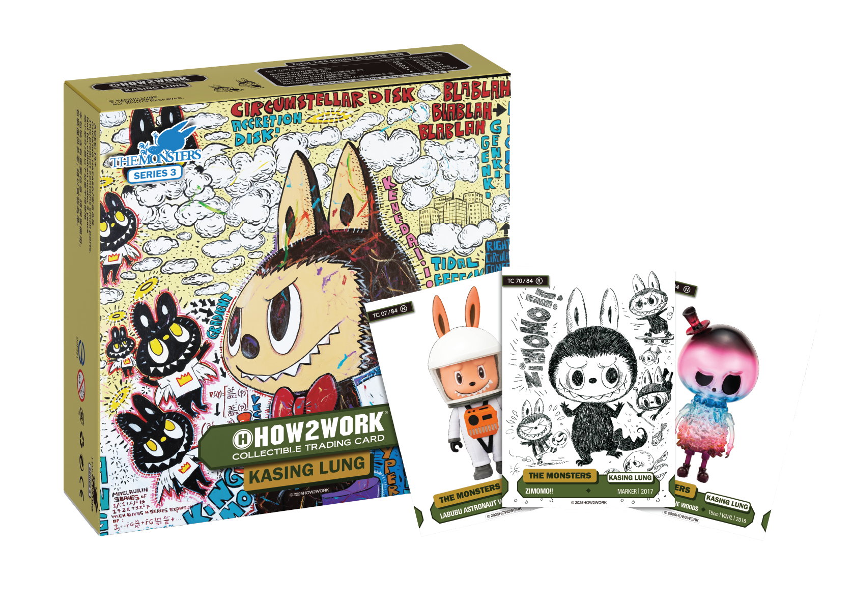 コラム】ラブブトレカ 「The Monsters Series 3 HOBBY」発売｜描き