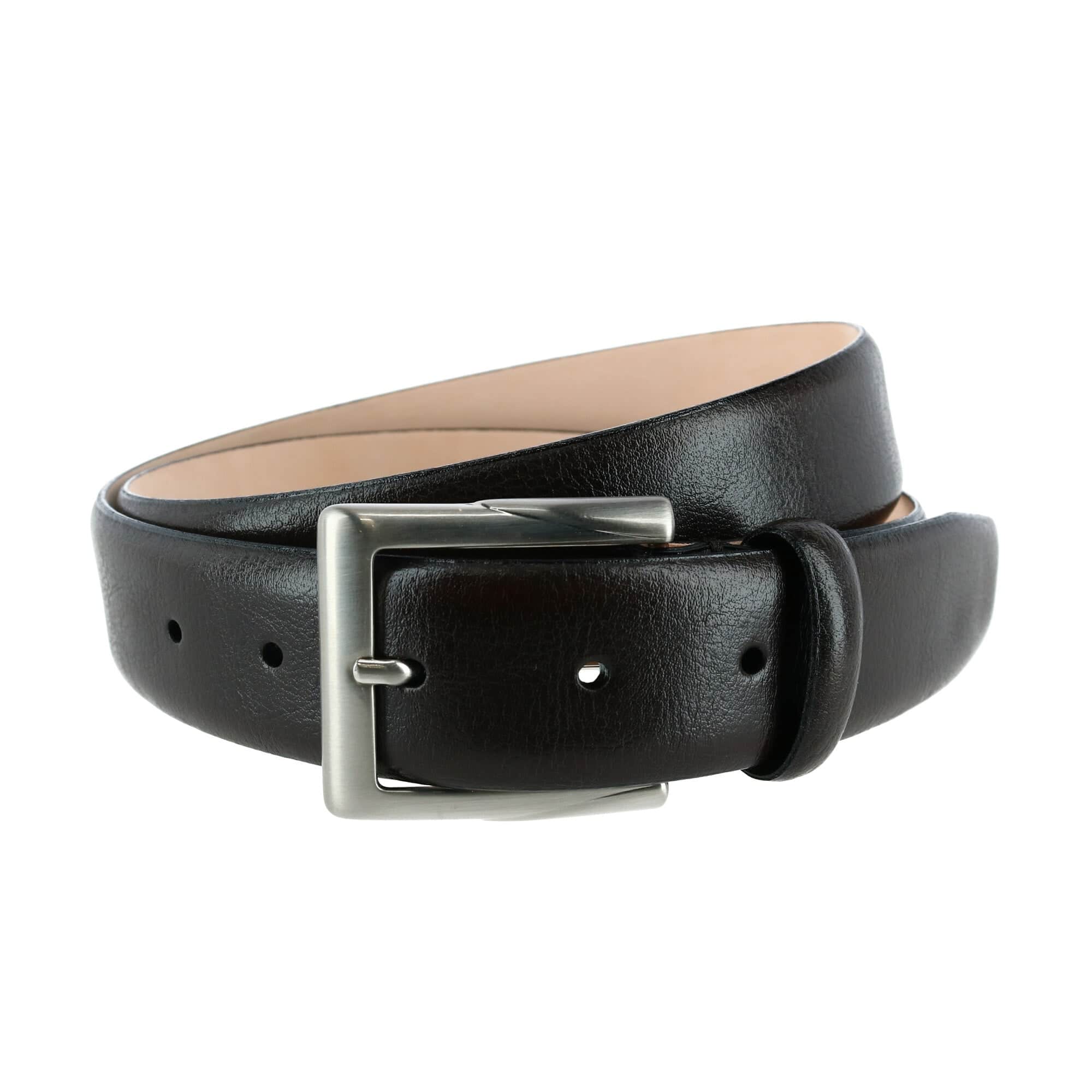 Rafferty 35mm Italian Leather Dress Belt by Trafalgar Men's