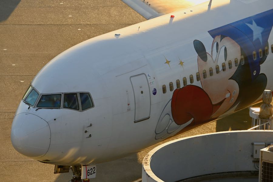 JAL、11代目ディズニー特別機「DREAM EXPRESS FANTASIA 80」運航終了