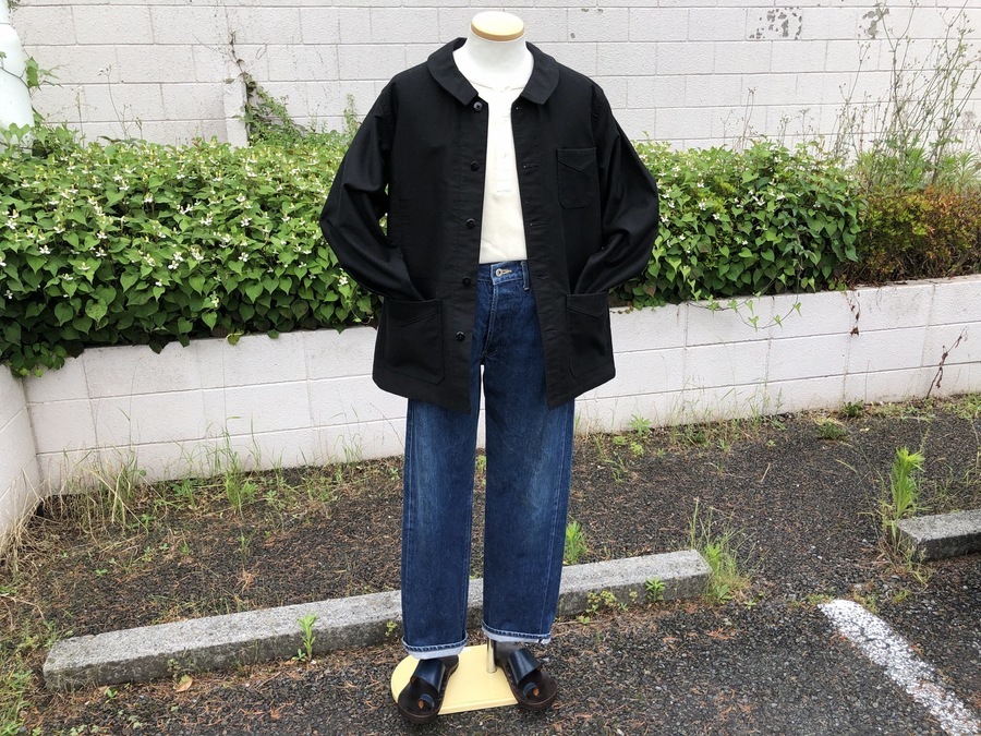 Le Sans Pareil(ルサンパレイユ)×ANK ブラックモールスキンジャケット