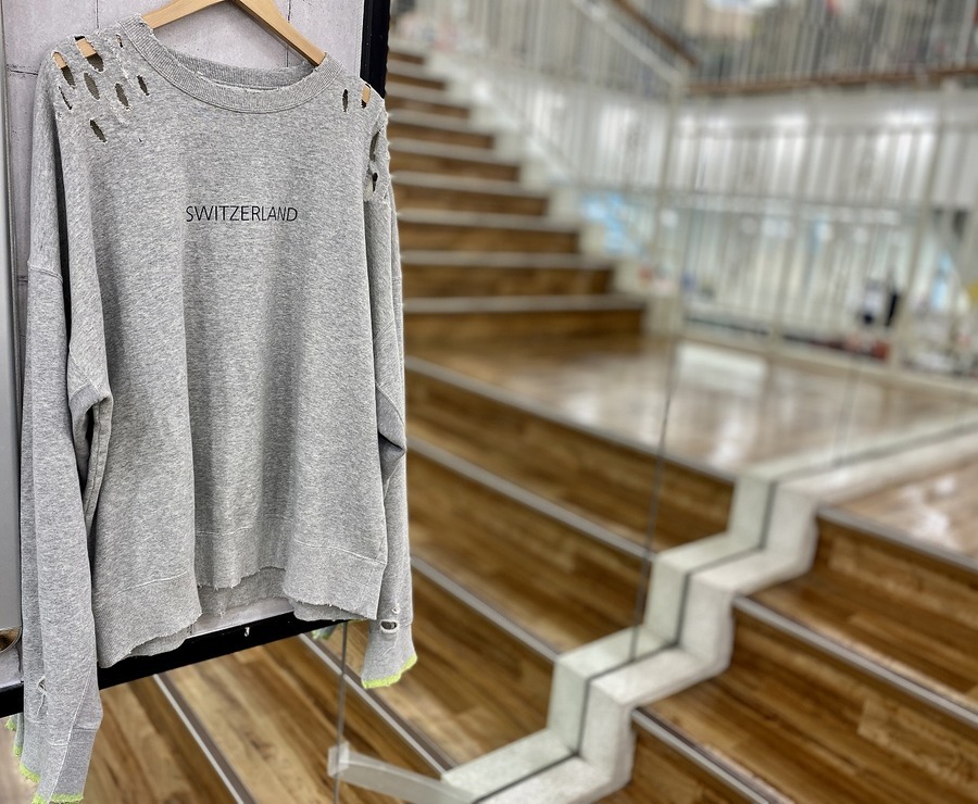 話題のブランド！】stein (シュタイン)のダメージスウェットをご紹介